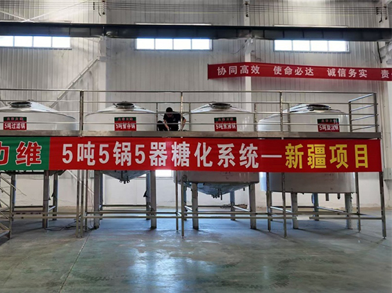 宁明精酿啤酒设备厂—5吨精酿啤酒设备—新疆项目